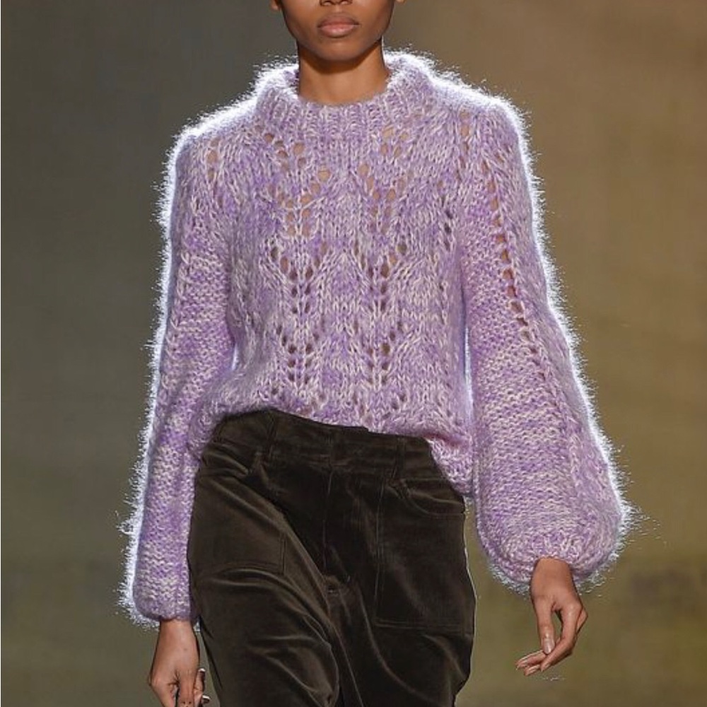 Mohair wool sweater